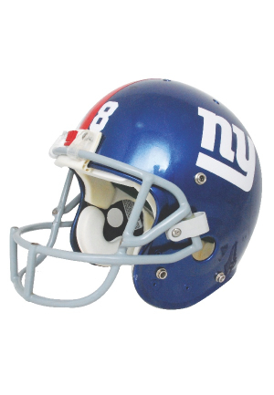 2006 Jeff Feagles NY Giants Game-Used Helmet (Steiner LOA)