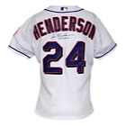 2000 Rickey Henderson NY Mets Game-Used & Autographed Home Jersey (JSA)