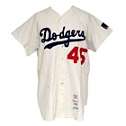 1969 Ken Boyer Los Angeles Dodgers Game-Used Home Flannel Jersey (Letter of Provenance)(Final Season)