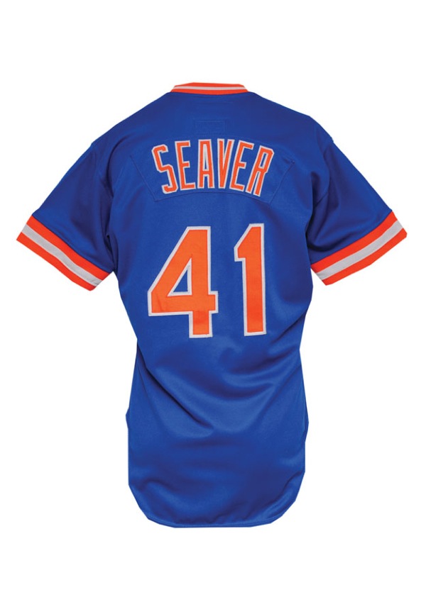 Lot Detail - 1983 Tom Seaver New York Mets Game-Used Alternate Jersey