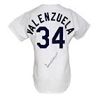 Circa 1984 Fernando Valenzuela Los Angeles Dodgers Game-Used & Autographed Home Jersey (JSA)