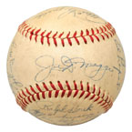 1951 New York Yankees Team Signed Baseball (Full JSA LOA • Championship Season)