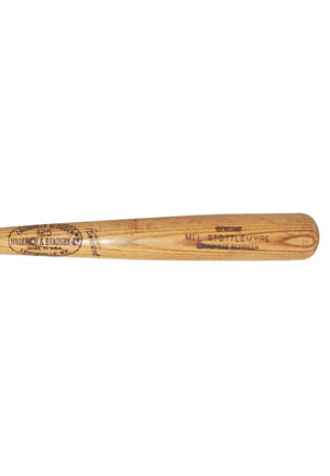 1969-72 Mel Stottlemyre New York Yankees Game-Used Bat (PSA/DNA GU 8 • Extremely Scarce)