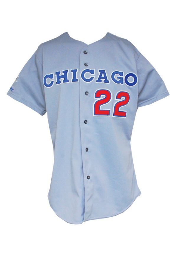 Lot Detail - 1990 Mike Harkey Chicago Cubs Game-Used Road Jersey
