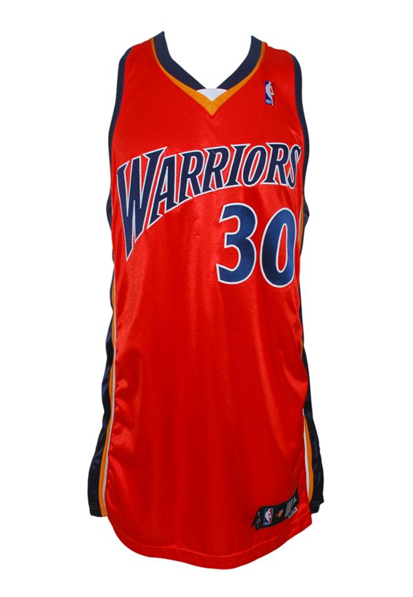 Stephen Curry - Golden State Warriors - Opening Night Game-Worn