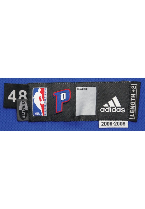 2008 Allen Iverson Detroit Pistons Adidas NBA Jersey Size Medium