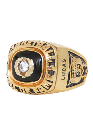 1979 Jerry Lucas Hall of Fame Induction Ring (Lucas LOA • First One Ever Minted • HoF LOA)
