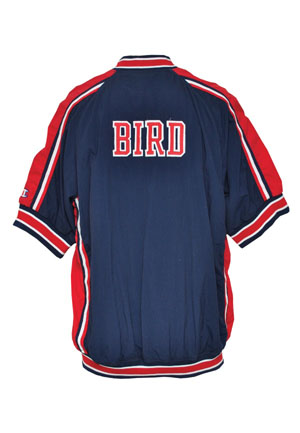 1992 Larry Bird USA Olympic "Dream Team" Warm-Up Jacket (Letter of Provenance • HoF LOA)