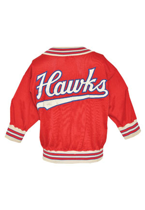 Circa 1960 Lenny Wilkens Rookie Era St. Louis Hawks Worn Warm-Up Jacket (Player LOA • Only Known Example • HoF LOA)