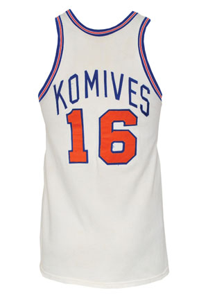 1968-69 Howard “Butch” Komives NY Knicks Game-Used Home Jersey (Team Employee LOA • Only Known Example • HoF LOA)