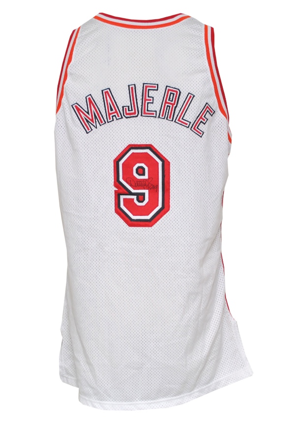 Lot Detail - 1996-97 Dan Majerle Miami Heat Game-Used & Autographed Home  Jersey (JSA • Great Provenance)