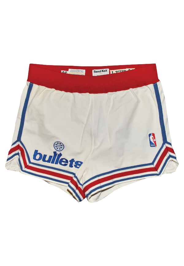 Lot Detail - 1986-87 Jeff Malone Washington Bullets Game-Used Home Uniform  (2)(Photomatch)