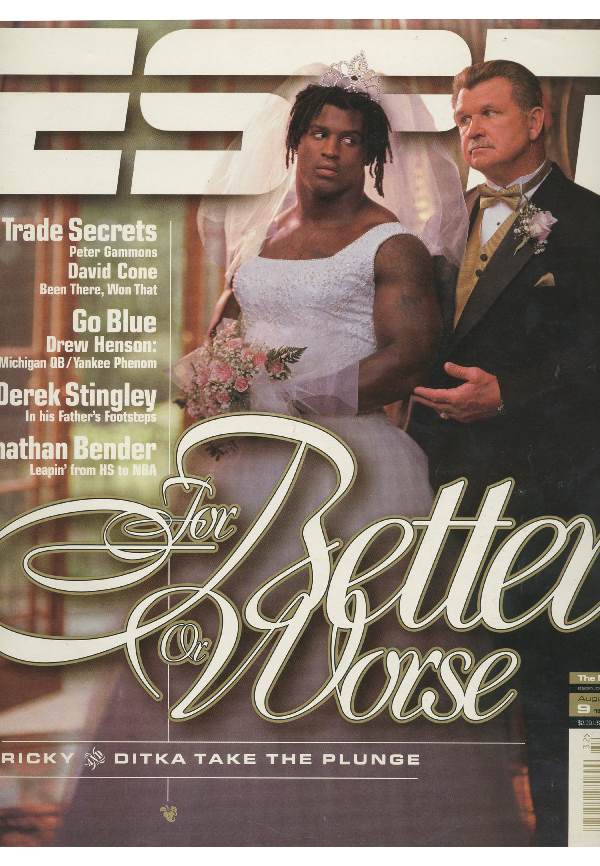 Lot Detail 8/9/1999 Ricky Williams' Wedding Dress from ESPN The