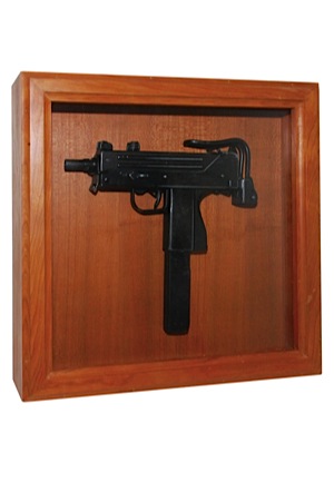 1983 Uzi Used in the Filming of Oliver Stones "Scarface" (Hollywood Prop Supply LOA)