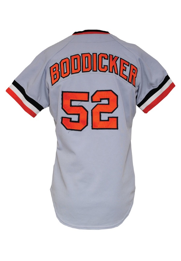 Lot Detail - 1980 Mike Boddicker Baltimore Orioles Game-Used Road