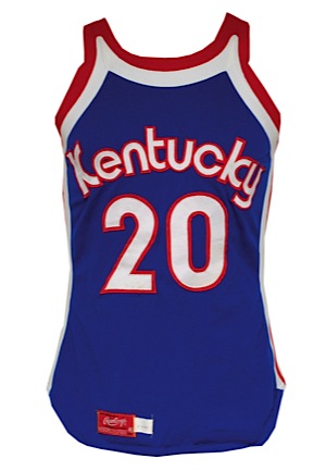 1975-76 Allen Murphy ABA Kentucky Colonels Game-Used Road Uniform (2)