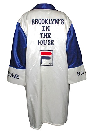 Riddick Bowe "Brooklyns In The House" Fight-Issued Robe