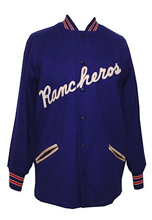 Circa 1962 Single-A Santa Barbara Rancheros Dugout Jacket Attributed to Paul Blair