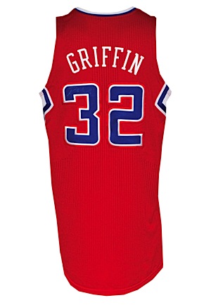 2011-12 Blake Griffin Los Angeles Clippers Game-Used & Autographed Road Jersey