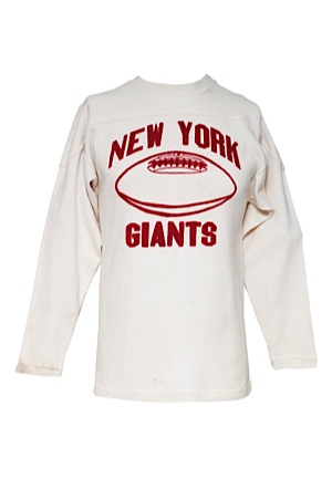 1938 Nello Falaschi New York Giants Worn Practice Jersey
