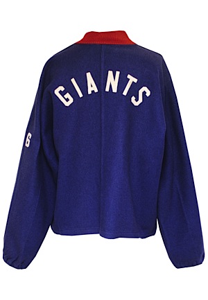 Early 1950s Rookie Era Frank Gifford New York Giants Worn Jacket