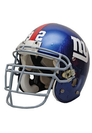 2000 Michael Strahan New York Giants Game-Used Helmet
