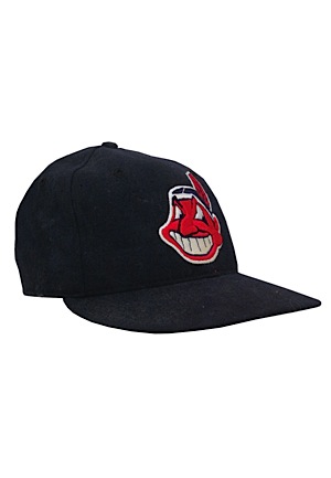 Cleveland Indians Game-Used Cap Attributed to Richie Sexson (Team Stamp)