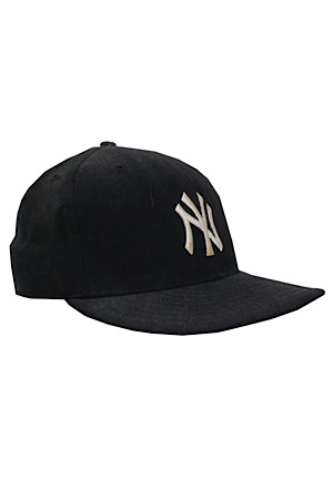 New York Yankees Game-Used Cap Attributed to Bernie Williams