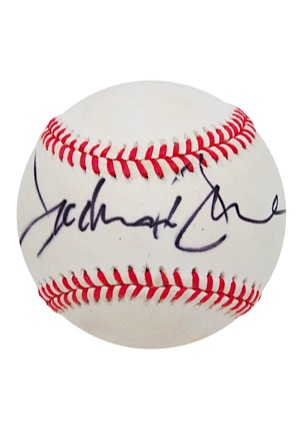 Jackson Browne Single Signed Baseball (JSA)