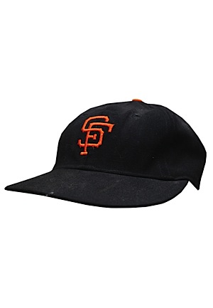 San Francisco Giants Game-Used Cap Attributed to Willie Mays