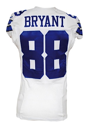 10/27/2013 Dez Bryant Dallas Cowboys Game-Used Road Jersey (Photomatch • Unwashed • Team LOA)