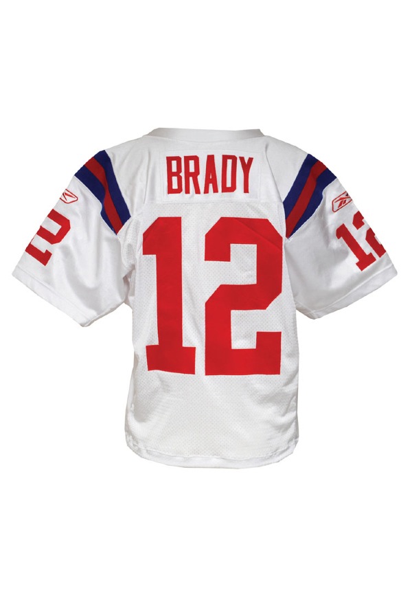 Lot Detail - 10/11/2009 Tom Brady New England Patriots Game-Used AFL  Legacy TBTC Road Jersey (Photomatch • NFL/PSA COA)