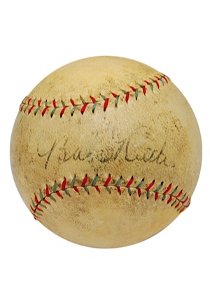 Babe Ruth and Lou Gehrig Signed Baseball (JSA • PSA/DNA)