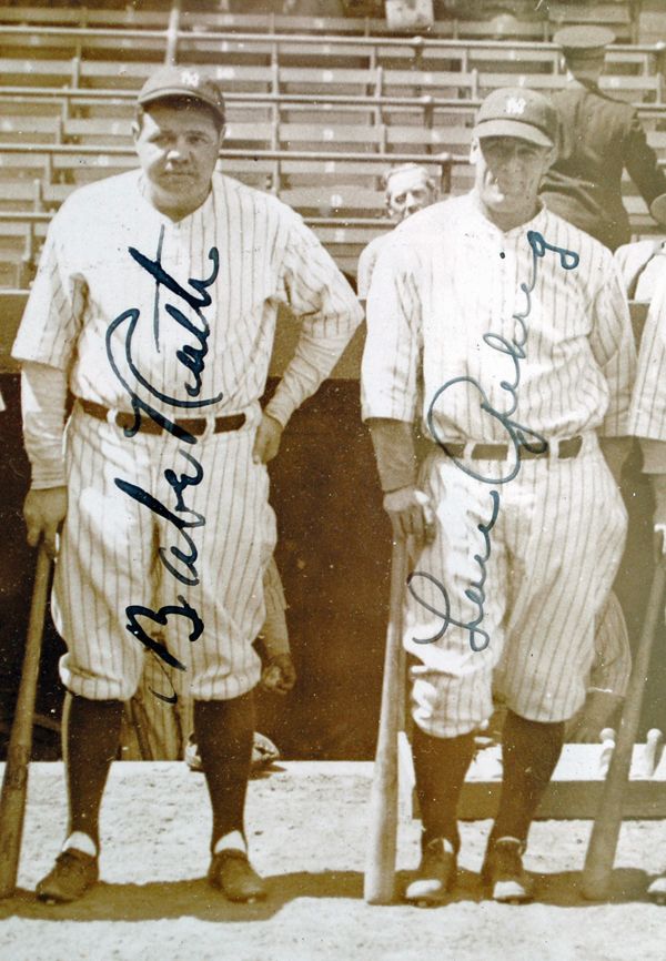Lot Detail - 1927 New York Yankees Murderers' Row Team Signed Photo (Full  JSA • Championship Season)