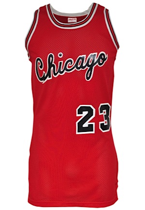 1984-85 Michael Jordan Chicago Bulls Game-Used Rookie Road Jersey (RoY Season • Letter of Provenance)
