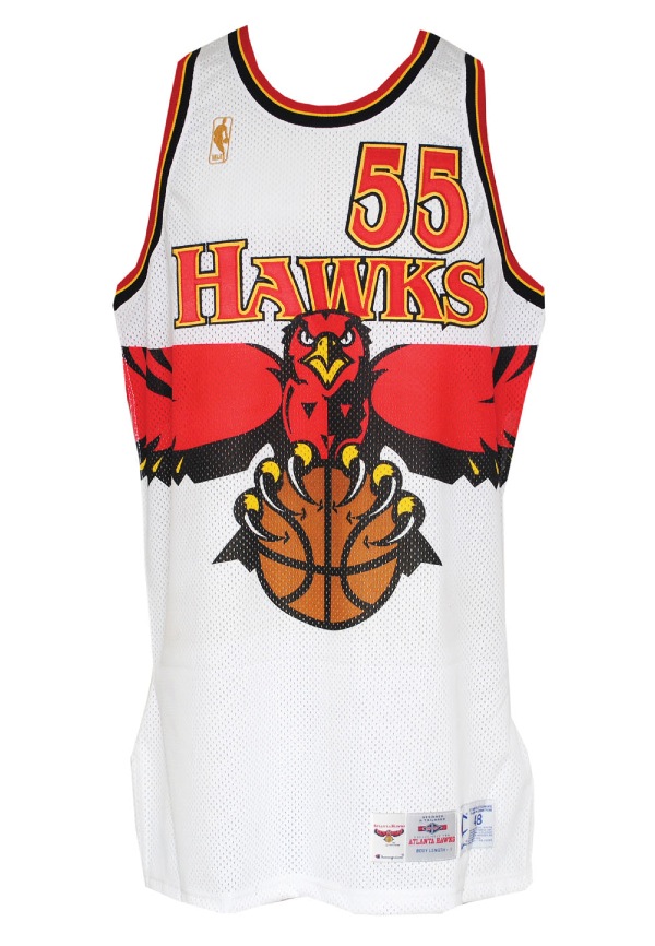 96-97 Atlanta Hawks • Dikembe Mutombo jersey [size L] for Sale in  Chesapeake, VA - OfferUp