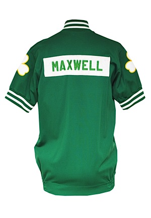 1985-86 Cedric Maxwell Boston Celtics Worn Warm-Up Jacket