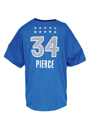 2011 Paul Pierce Eastern Conference All-Star Worn Warm-Up Jacket & 2012 Paul Pierce Eastern Conference All-Star Worn Shooting Shirt (2)