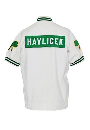 1975-76 John Havlicek Boston Celtics Worn Warm-Up Jacket (Championship Season)