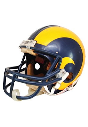 Circa 1983 Vince Ferragamo Los Angeles Rams Game-Used Helmet