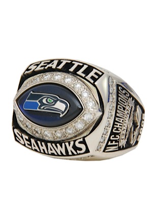 2005 Warren Moon Seattle Seahawks NFC Championship Ring