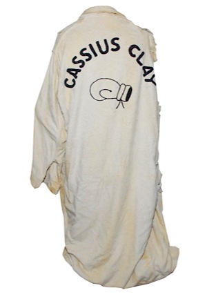 Cassius Clay Training Worn Robe (Clay/Liston I • Sourced from Muhammad Alis First Wifes Son • Family LOA)