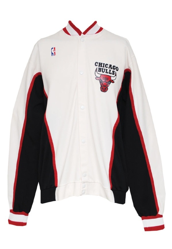 Vintage 90s Champion Chicago Bulls Warmup Jacket and Breakaway 