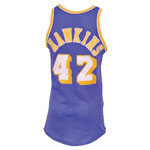 Circa 1974 Connie Hawkins Los Angeles Lakers Game-Used Road Jersey (Rare • BBHoF LOA)