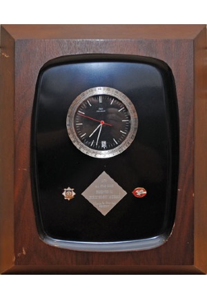 1973 Sparky Anderson Managers All-Star Award Clock (Family LOA)