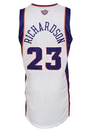 2010-11 Jason Richardson Phoenix Suns Game-Used Home Jersey (BBHoF LOA)
