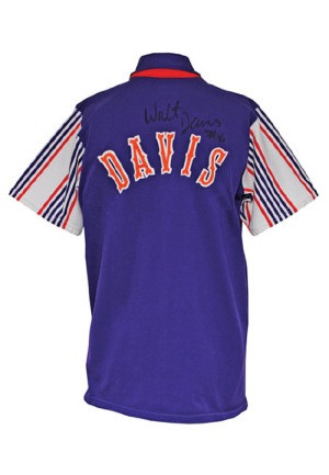 1977-78 Walter Davis Rookie Era Phoenix Suns Worn & Autographed Warm-Up Jacket (JSA • Great Provenance • BBHoF LOA)