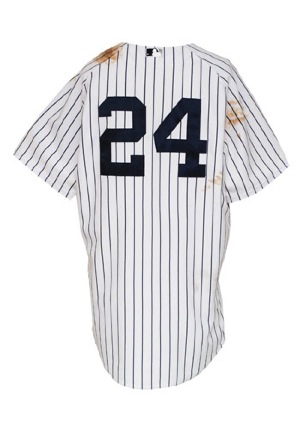 7/1/2012 Robinson Cano NY Yankees Game-Used Home Jersey (Photomatch • Season HR #20 • Yankees-Steiner LOA)