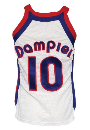 1975-76 Louie Dampier ABA Kentucky Colonels Game-Used Home Jersey (Final ABA Season • Trainer LOA • BBHoF LOA)