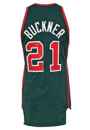 Late 1970s Quinn Buckner Rookie Era Milwaukee Bucks Game-Used Road Jersey (BBHoF LOA)